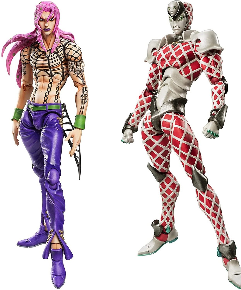 ジョジョの奇妙な冒険 K.C. & DIAVOLO フィギュア JoJo's Bizarre Adventure Super Action Statue Figure 5th part