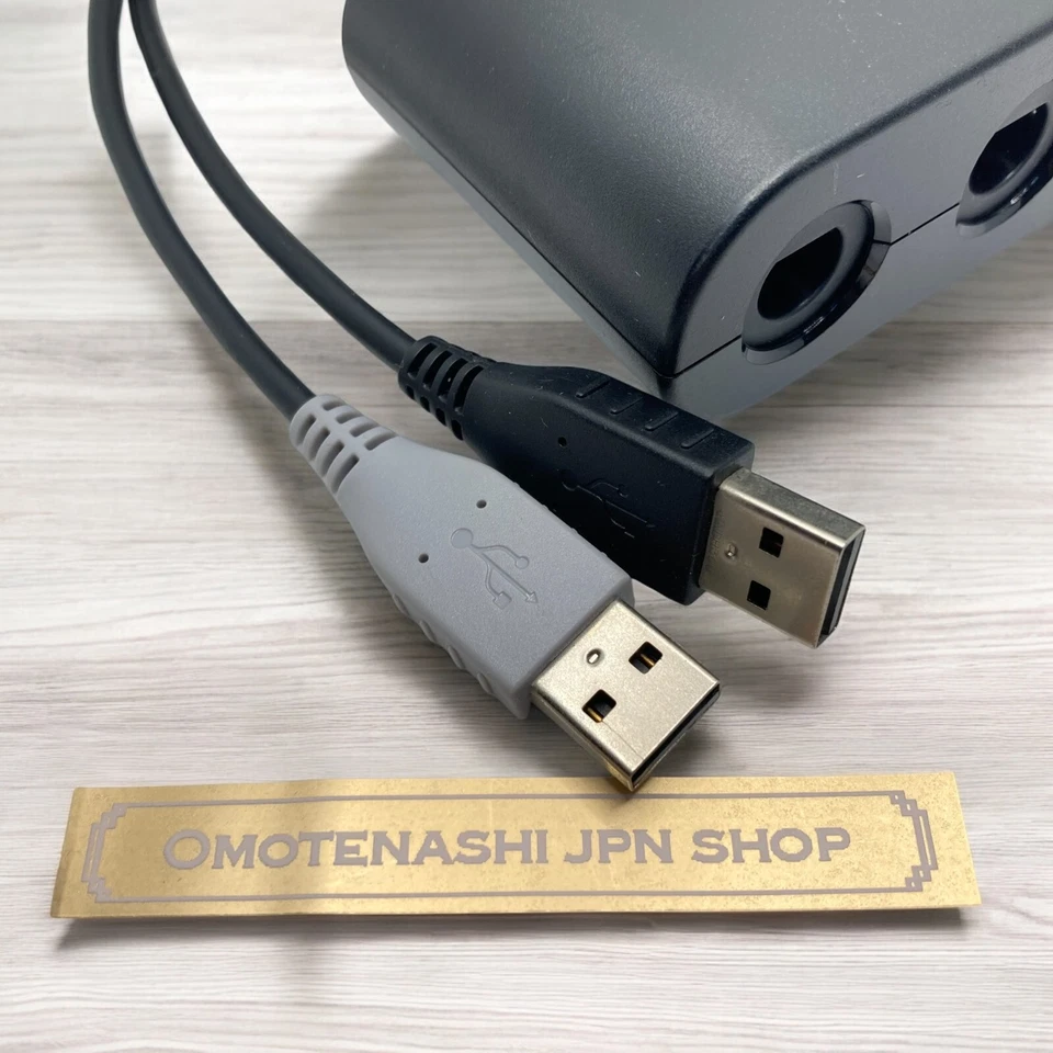 Wii U Official OEM GameCube Controller Adapter Nintendo WUP-028 Used - Image 2 of 4