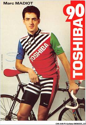 Car AARP1 0060 - Cycling - Marc Madiot - Thosiba 90 Original Autograph