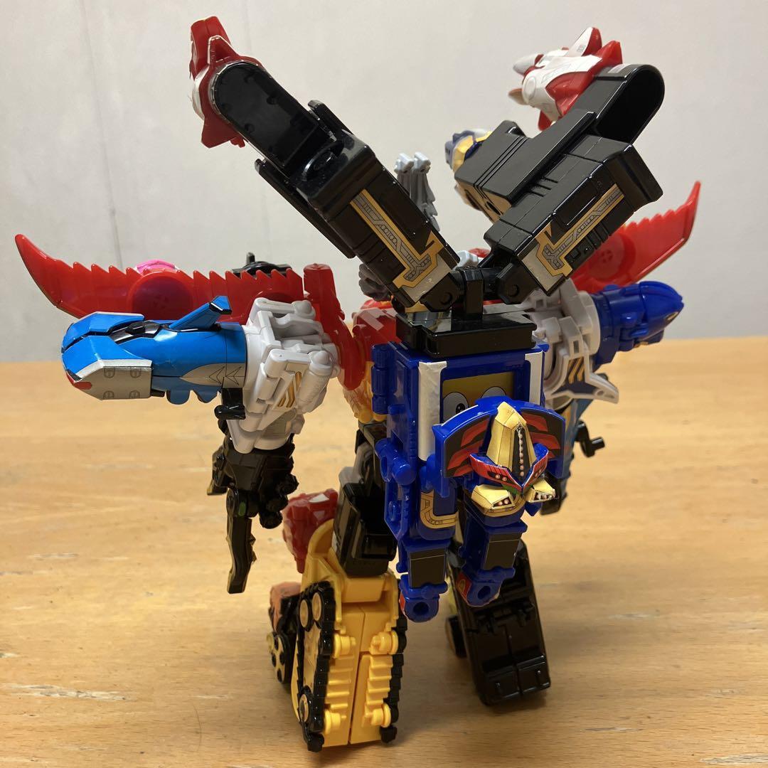 Power Rangers Goseiger Mini Pla Grand Hyper Gosei Great Megazord