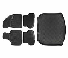 Gummimatten + Kofferraumwanne Set Passend Für Audi A3 8P Fließheck 2003