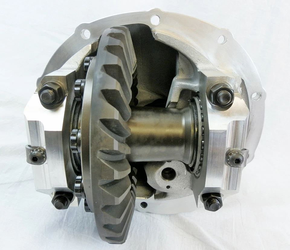 MOSER Drag Racing Sección Central 9.5" Ford 3.81" Aluminio Perno A través Estuche 9310 Engranaje Foto 3 de 4