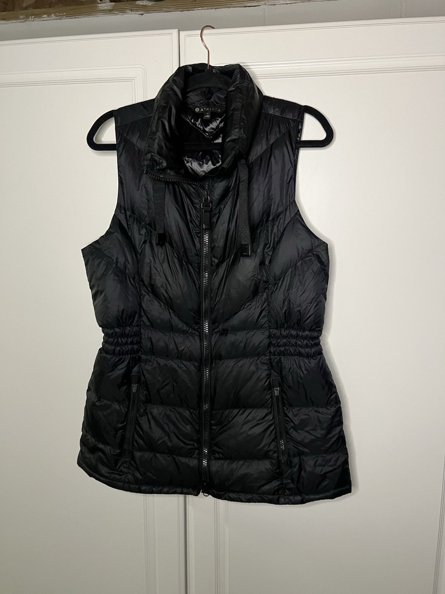 Athleta Banner Peak Down Filled Puffer Vest Black Medium