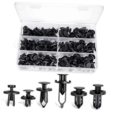  102pcs 6.3mm 8mm 9mm 10mm Bumper Push Fasteners Rivet Clips Expansion Screws 