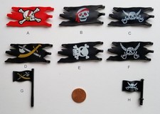PLAYMOBIL Flags 2/Pirates/Pick Choose 1.95 Each/Combined Shipping Available