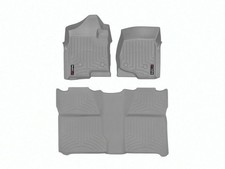 Weathertech Floorliner For 2008-2014 Chevrolet Silverado 2500hd3500hd - Grey Weathertech Floorliner For 2008-2014 Chevrolet Silverado 2500hd3500hd - Grey