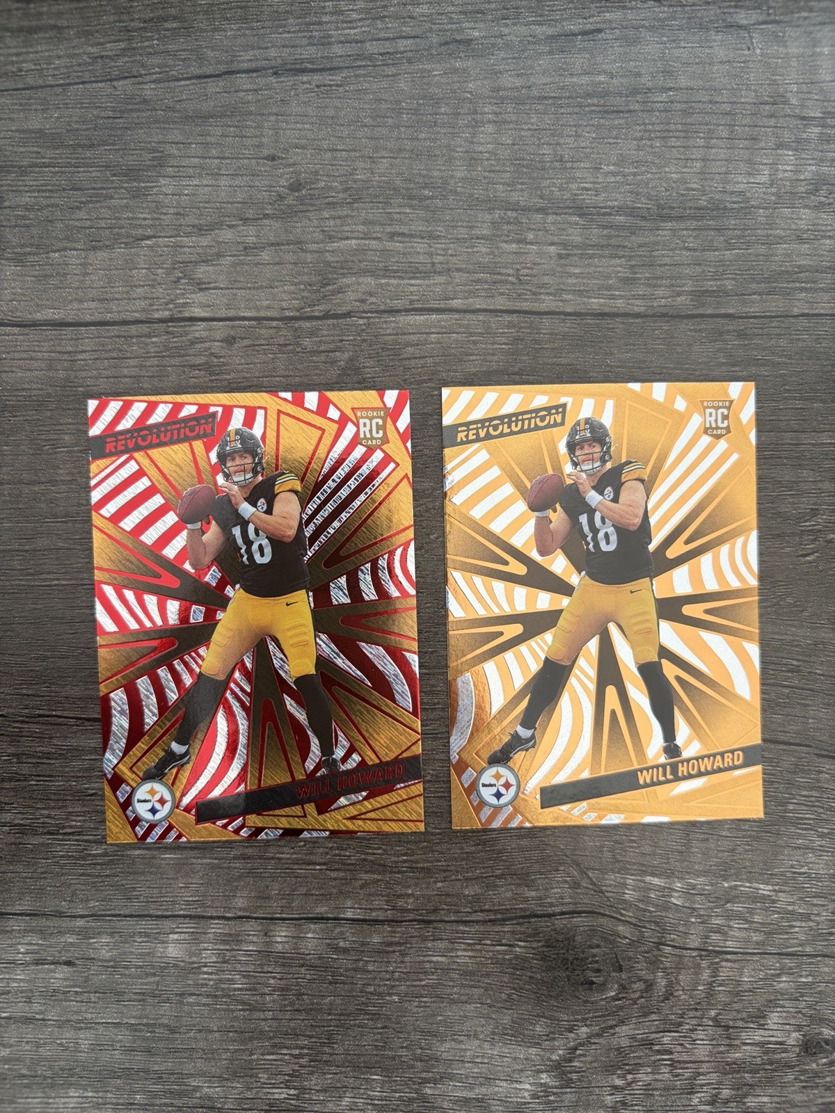 2025 Panini Revolution - Rookies Will Howard #248 Red Swirl (RC)