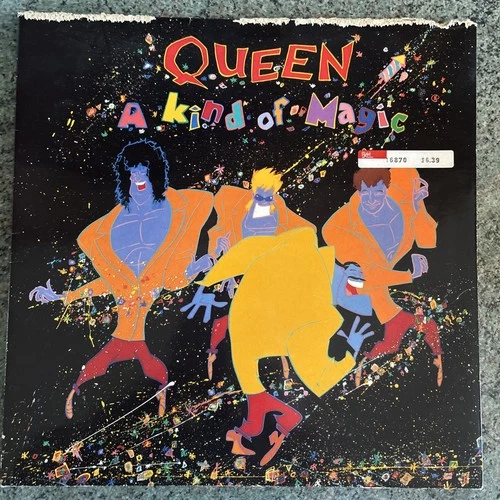 Queen - A Kind Of Magic - 1st UK Press Vinyl LP 1986 With Inner VG+VG+