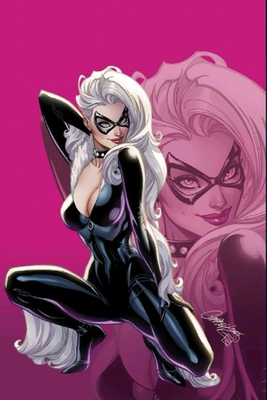 #ad **RARE**Black Cat J. Scott Campbell Virgin Variant 1:100 INCENTIVE $99.99