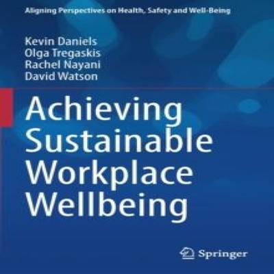 Achieving Sustainable Workplace Wellbeing Kevin Daniels Paperback