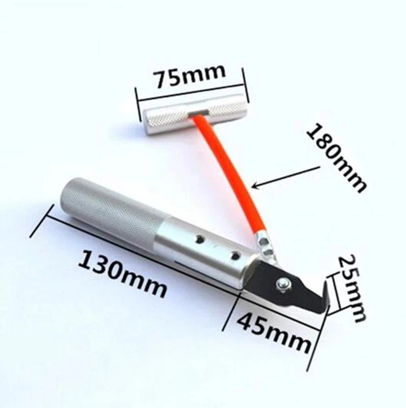Kits de cuchillas de cuchillo para quitar vidrio ventana removedor de parabrisas de automóvil herramienta de mano de reparación Foto 3 de 4