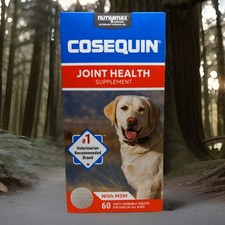 Cosequin Joint Health Supplement with MSM 60 Chewable Tablets Exp 05/2029 