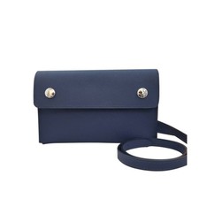 HERMES Nap To Go Epson Blue Navy Shoulder Bag SV Hardware AT240310 from JAPAN
