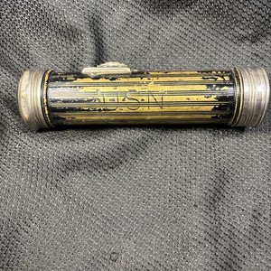 ANTIQUE US NAVY BRASS EVEREADY FLASHLIGHT National Carbon Company