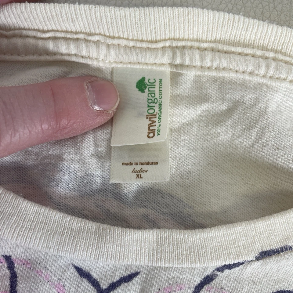 Camiseta Toby Keith Beige Con Rosa Whisky Niña Tour Damas XL Foto 3 de 4