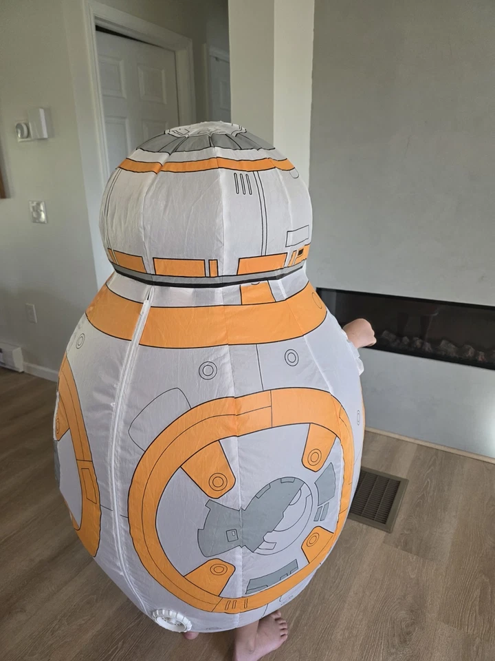 Disfraz infantil inflable Star Wars BB-8 talla única edades 8-12 años Foto 4 de 4