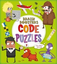 Brain Boosters: Code Puzzles, Overy, Kate, New Book