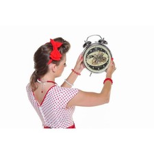 XXL Sausebub Retro Designer Wecker Oldtimer Motorrad NSU BSA BMW Horex Design