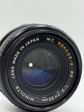 Minolta Rokkor PF 50mm Camera Lenses for sale - eBay