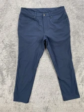 Lululemon Pants Mens 32 Blue Commission Classic Fit Tech Trouser Stretch Dress