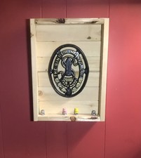 Vintage Singer Sewing Machine Cast Iron Wall Ornament Shadowbox Antique Decor Vintage Singer Sewing Machine Cast Iron Wall Ornament Shadowbox Antique Decor - Image 1