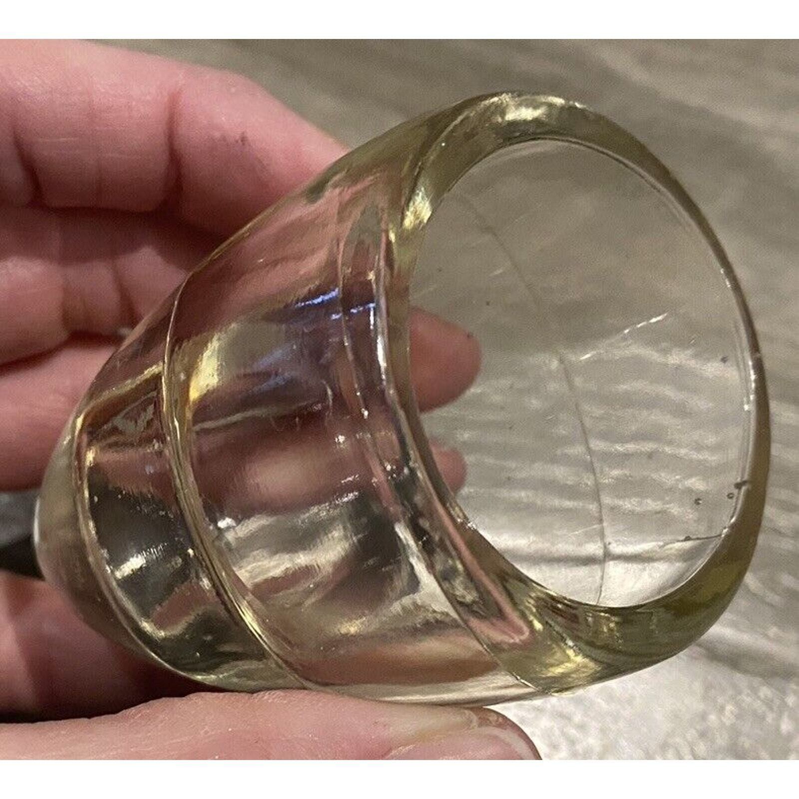 Vtg 1936 Rolls Royce - Ace Cornercroft Glass Beehive Marker Running Signal Lens