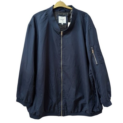 JACK & JONES Größe 6XL +Fit Herren Rush Plus Size Langarm Bomberjacke Neu