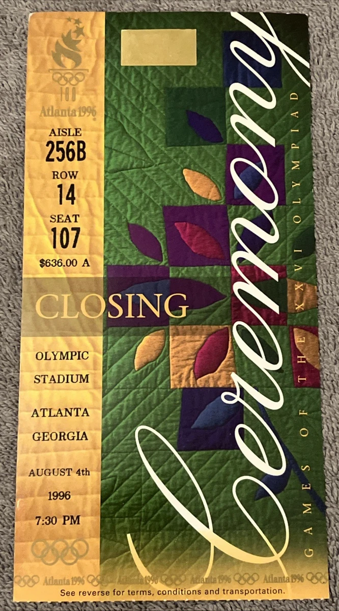 Vintage Sports 1996 Olympics Memorabilia for sale | eBay