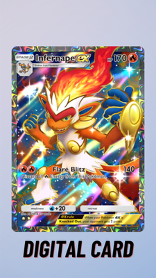 Infernape EX Space-Time Smackdown Pokemon TCG Pocket Trade 2 Star (English) | eBay Infernape EX Space-Time Smackdown Pokemon TCG Pocket Trade 2 Star (English) | eBay