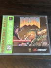Doom (PS1, 1995) Includes Manual & Reg. Card - Great Condition