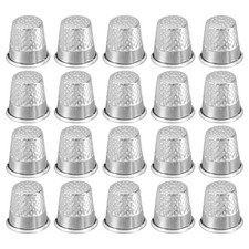 Fingerhut-Fingerschutz zum N&auml;hen, 20-Teilig, Metall-Fingerschutzring zum Ha8938