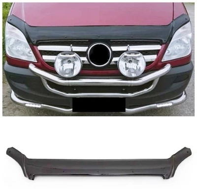 DÉFLECTEUR DE CAPOT PROTÈGE-CAPOTEAUX POUR MERCEDES SPRINTER W906 2006 a 2013 - Photo 1/4