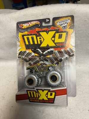 2013 Hot Wheels Monster Jam  MAX-D Silver Walmart Exclusive