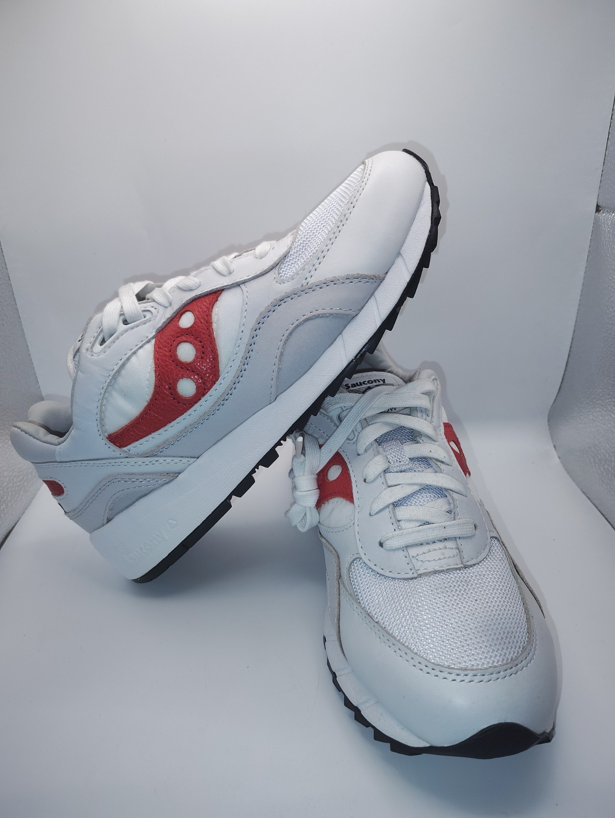 Saucony Shadow 6000 Us Size 9.5 /S70668-2 Red White Gray Sneakers thumbnail 7