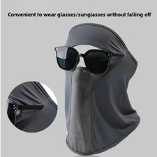 Face Veil - Summer Sports Mask for UV Protection - Ice Silk Neck Gaiter