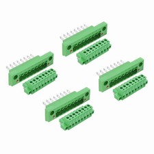 4 Set 8-Pin 5.08mm Pitch Pluggable Screw Terminal Block Connectors