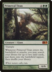Primeval Titan - Magic 2012 (M12) #188 Mythic Rare