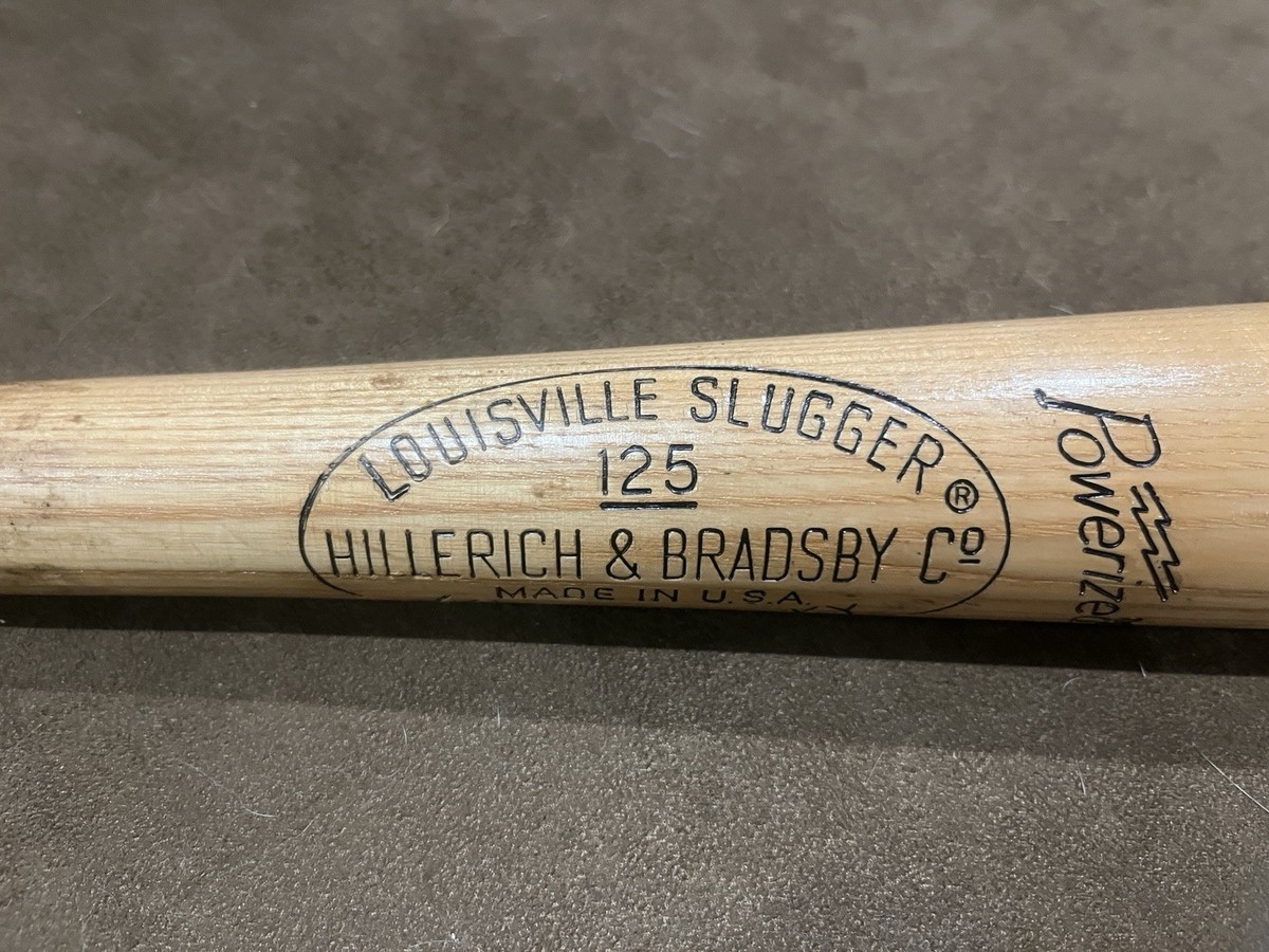 Genuine Louisville Slugger 125 Powerized Hillerich & Bradley Wood