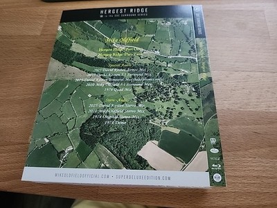 Mike Oldfield: Hergest Ridge SDE Bluray Audio w/ Atmos, 5.1, Quad