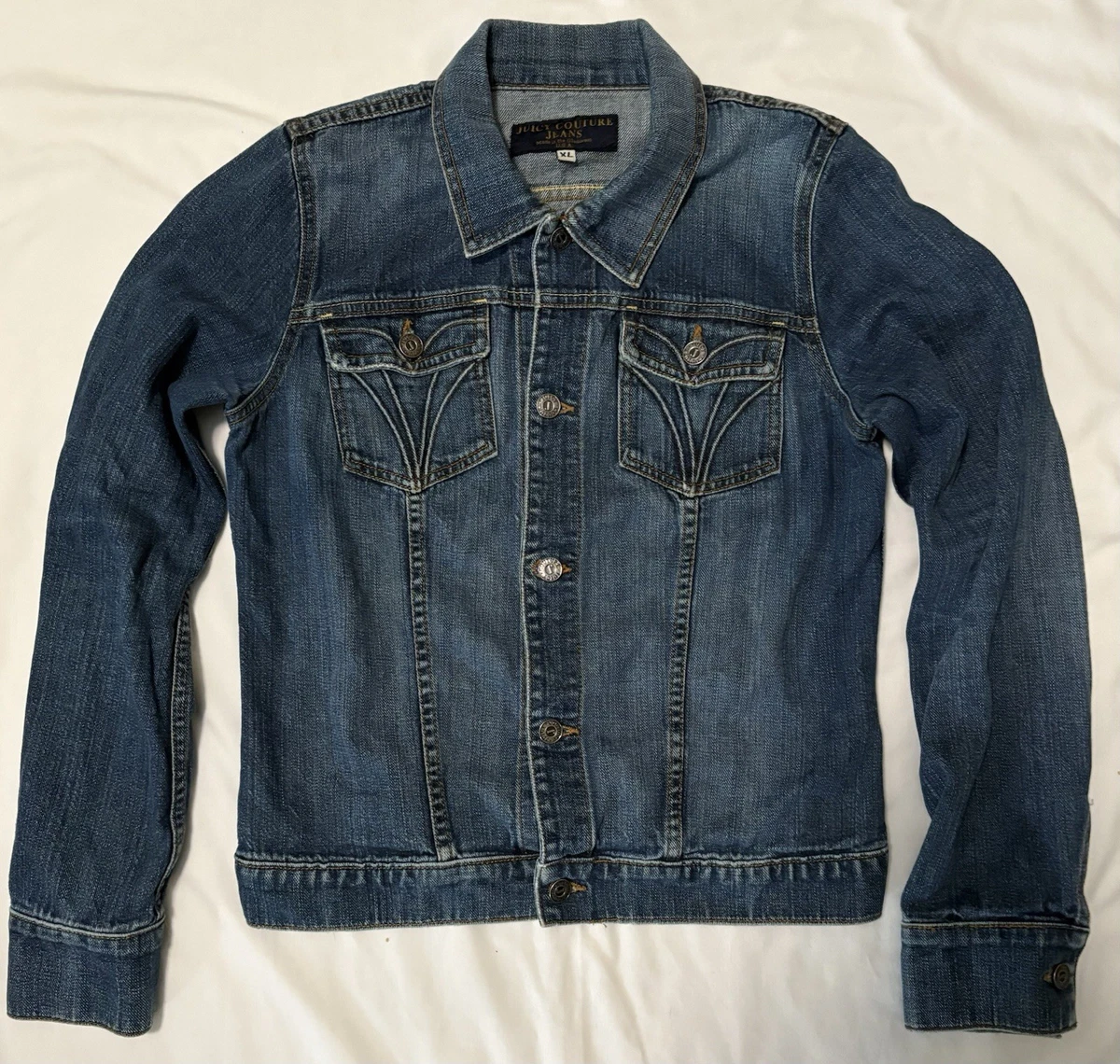 Juicy Couture Blue Denim Coats, Jackets & Vests for Women for sale