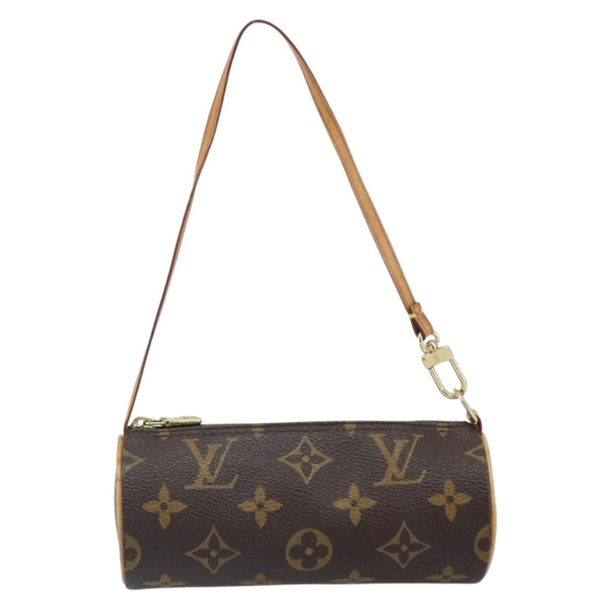 Louis Vuitton Papillon Pochette Monogram Canvas Brown Canvas Clutche & Pouche Bag (Pre-Owned)
