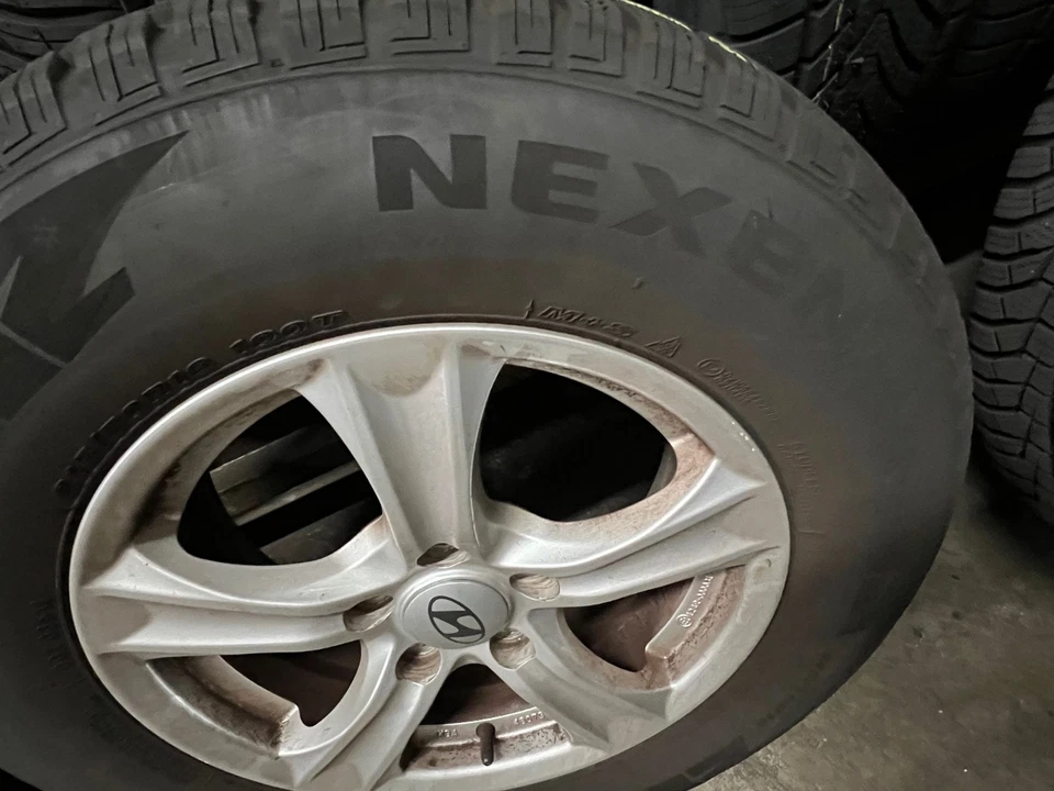 4 ORIGINAL 16" Hyundai Tucson TL 215 70 R16 100T Winterradsatz 6,5 X 16 ET 45 - Bild 4 von 4