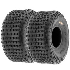 Pair Of 2 15x7-6 15x7x6 Quad Atv All Terrain At 6 Ply Tires A011 By Sunf