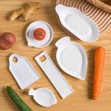 3 in 1 Ceramic Ginger Grater Tool kitchen gadgets Stripper Grinding Grater Zeste