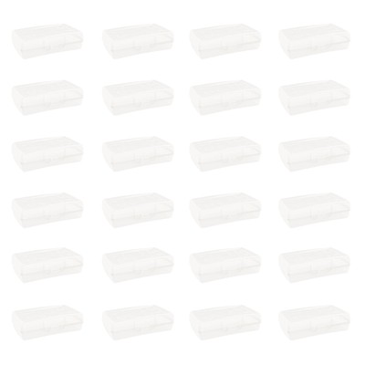 Pencil Case   Plastic Organizer for ' Desks and Backpacks, Ice, 24-Piece Valu...