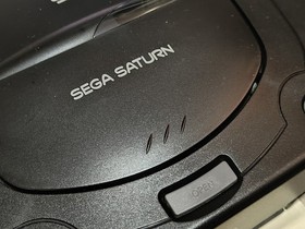Boxed Sega Saturn Model 1 Console PAL & 6 Games (Myst, Rayman, Resident Evil...)
