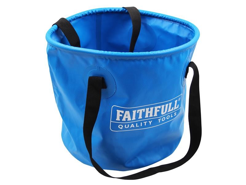 Faithfull 12L Collapsible Bucket - Lightweight & Durable