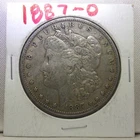 1887 O Morgan Silver Dollar