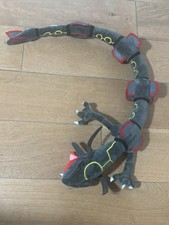 Anime Black Shiny Rayquaza 30" Plush Toy Dragon Stuffed Animal Soft Doll