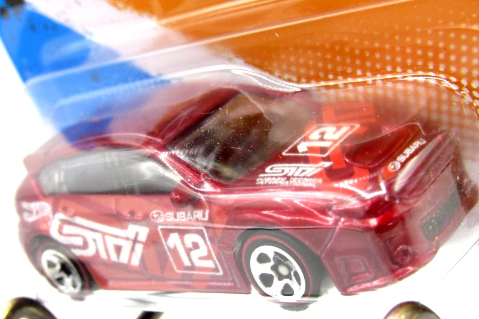 HOT WHEELS 2012 НОВЫЕ МОДЕЛИ СЕРИЯ SUBARU WRX STI WALMART REDLINE ЭКСКЛЮЗИВ - Изображение 3 из 3